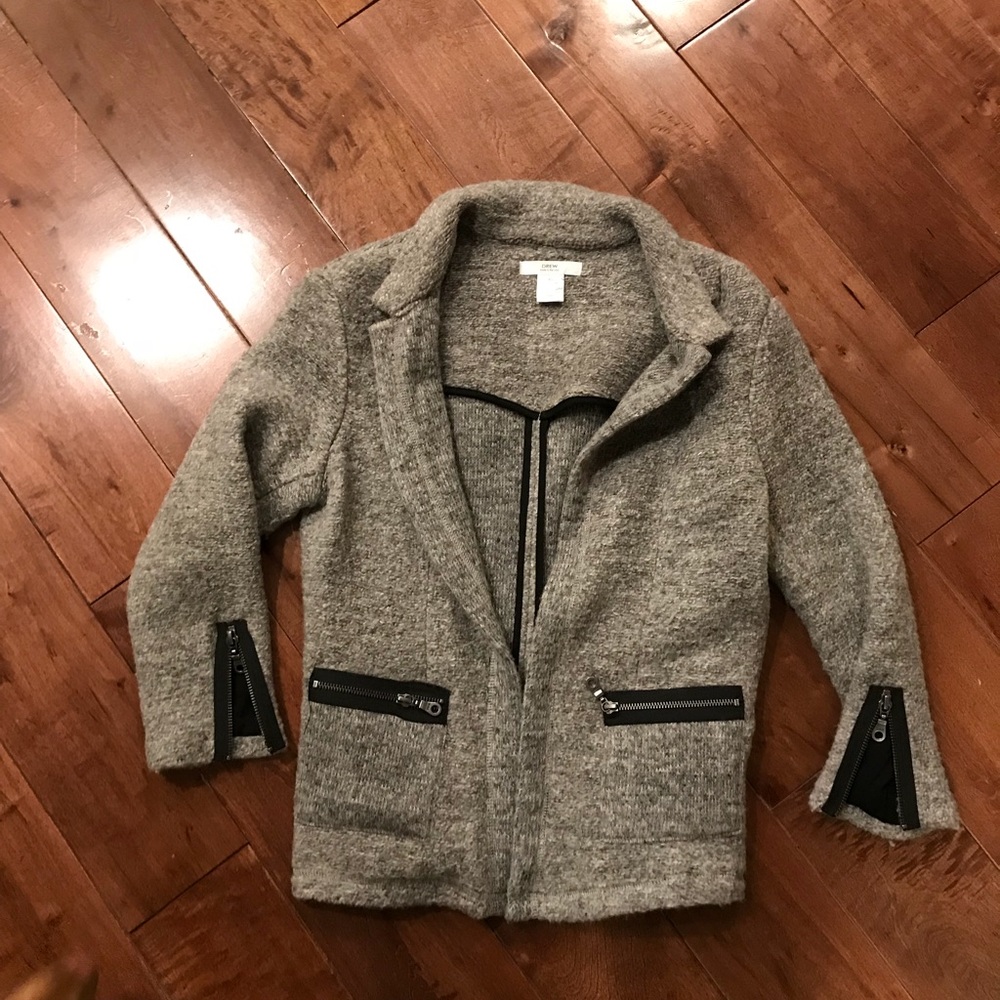 Gray sweater/blazer